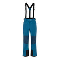 Kingfisher Blue-Moonlight Denim - Front - Dare 2B Mens Achieve II Ski Trousers