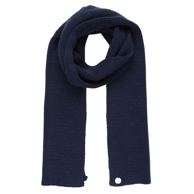 Navy - Front - Regatta Womens-Ladies Multimix III Knitted Winter Scarf