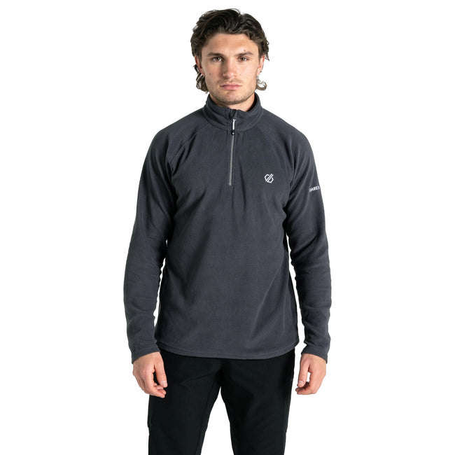Ebony Grey - Lifestyle - Dare 2B Mens Freethink II Fleece Top