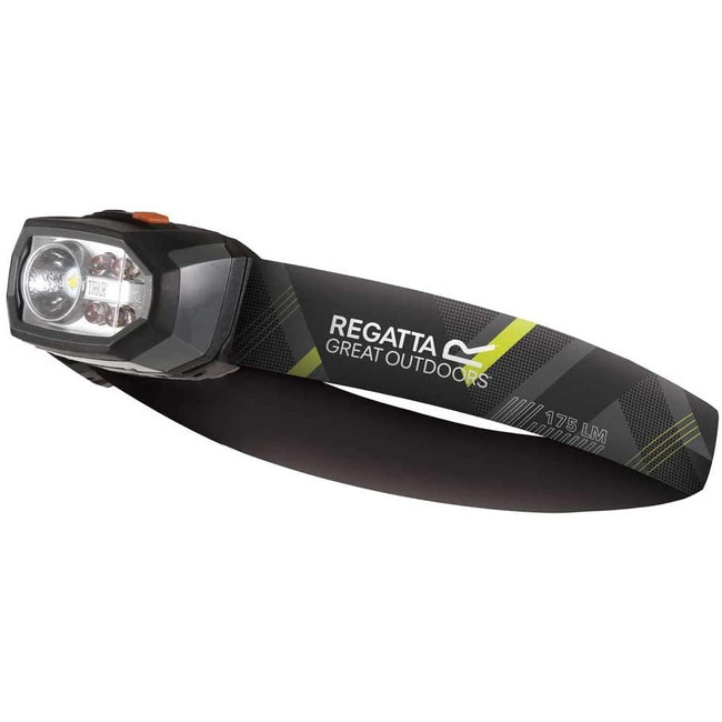 Black - Front - Regatta Montegra 175 Head Torch