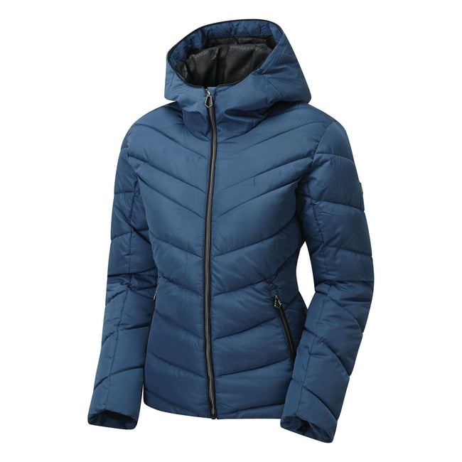 Dark Denim - Close up - Dare 2B Womens-Ladies Reputable Swarovski Insulated Jacket