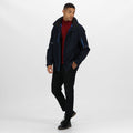 Navy-Oxford Blue - Side - Regatta Professional Mens Softshell Jacket