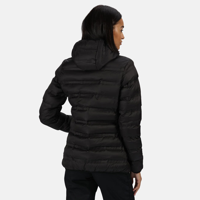 Black - Side - Regatta Professional Womens-Ladies Insulated Jacket