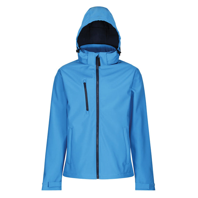 French Blue-Navy - Front - Regatta Professional Mens 3 Layer Membrane Soft Shell Jacket