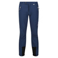 Admiral Blue - Front - Regatta Mens Mountain Walking Trousers