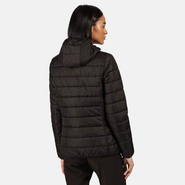 Black - Lifestyle - Regatta Womens-Ladies Helfa Padded Jacket