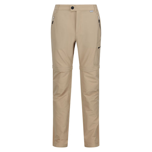 Oat - Front - Regatta Mens Highton Walking Trousers
