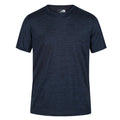 Navy Marl - Front - Regatta Mens Fingal Edition T-Shirt
