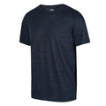 Navy Marl - Side - Regatta Mens Fingal Edition T-Shirt