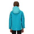 Enamel-Turquoise - Lifestyle - Regatta Childrens-Kids Calderdale II Waterproof Jacket