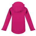 Pink Fusion - Pack Shot - Regatta Childrens-Kids Calderdale II Waterproof Jacket