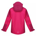 Pink Potion-Berry - Back - Regatta Childrens-Kids Calderdale II Waterproof Jacket