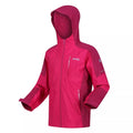 Pink Potion-Berry - Side - Regatta Childrens-Kids Calderdale II Waterproof Jacket