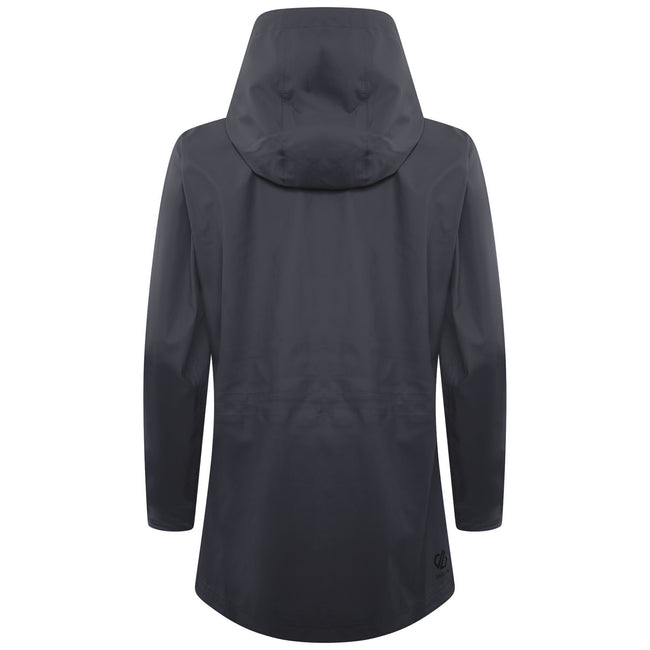 Ebony Grey - Pack Shot - Dare 2B Womens-Ladies Lambent Waterproof Jacket