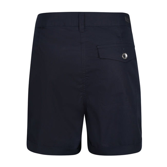 Navy - Back - Regatta Womens-Ladies Pemma Shorts