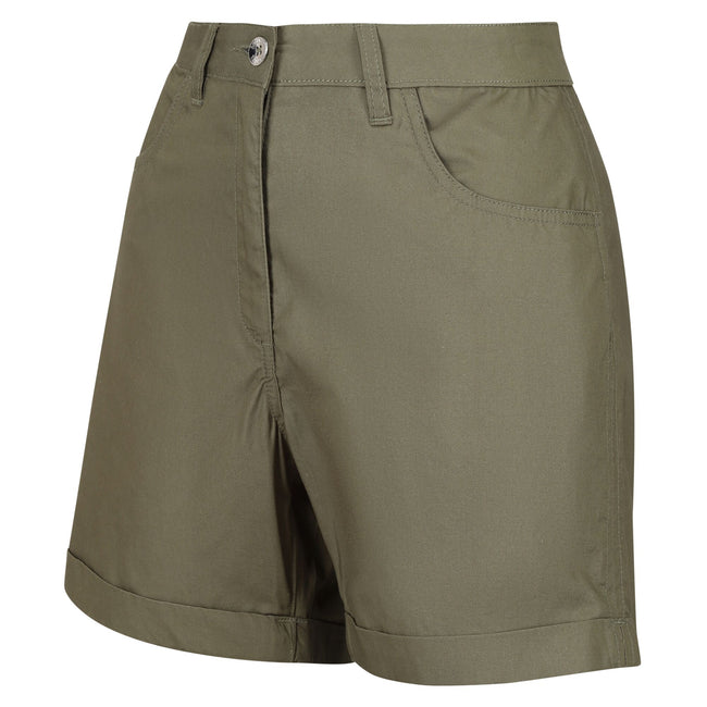 Four Leaf Clover - Side - Regatta Womens-Ladies Pemma Shorts