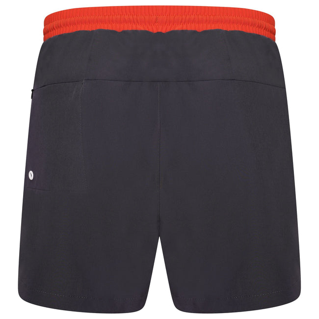 Ebony-Trail Blaze Red - Side - Dare 2B Mens Cascade Shorts
