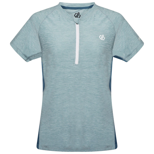 Cameo Green-Dragonfly Green - Front - Dare 2B Womens-Ladies Outdare II Jersey
