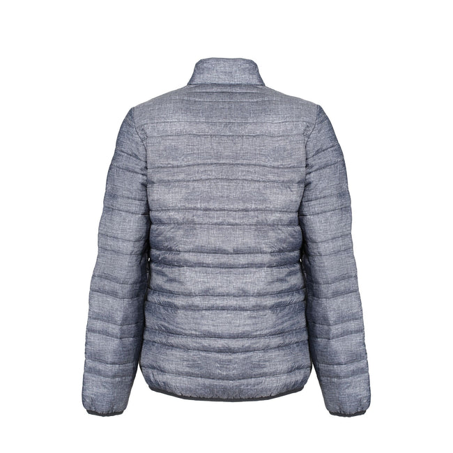 Grey Marl-Black - Side - Regatta Professional Mens Marl Padded Jacket