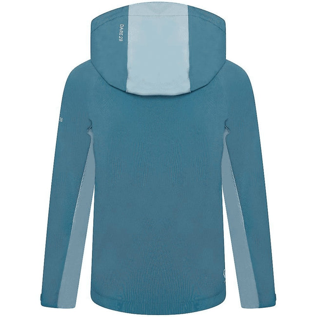 Dragonfly Green - Side - Dare 2B Childrens-Kids In The Lead II Waterproof Jacket