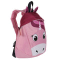 Pink - Side - Regatta Childrens-Kids Roary Animal Unicorn Backpack