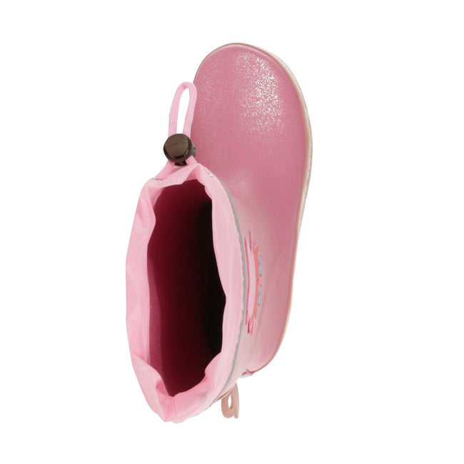 Pink - Lifestyle - Regatta Childrens-Kids Peppa Pig Dinosaur Wellington Boots