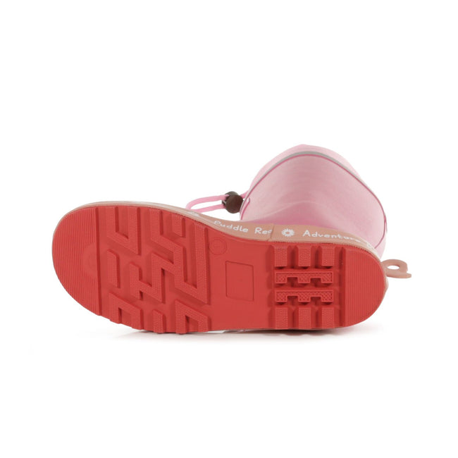 Pink - Pack Shot - Regatta Childrens-Kids Peppa Pig Dinosaur Wellington Boots