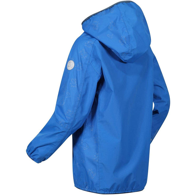 Oxford Blue - Lifestyle - Regatta Childrens-Kids Waterproof Jacket