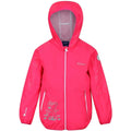 Bright Blush - Front - Regatta Childrens-Kids Waterproof Jacket