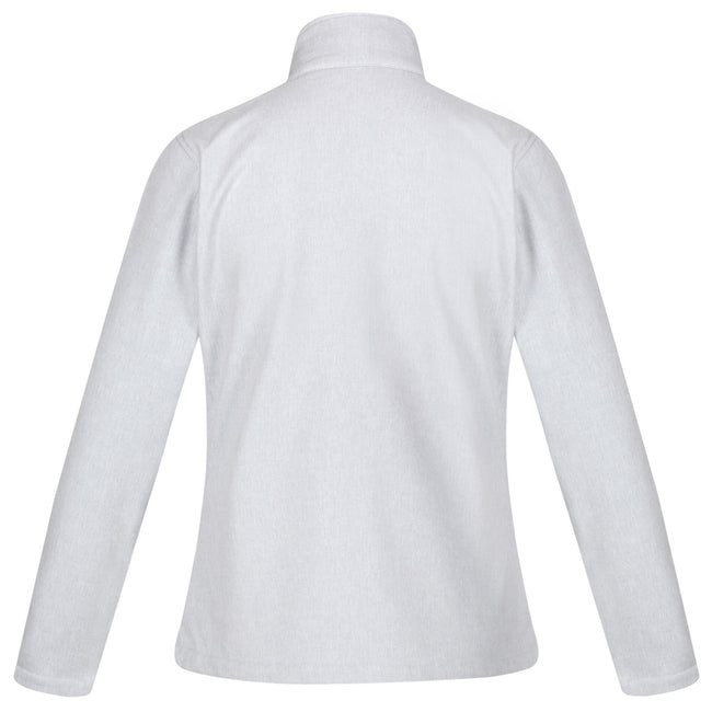 Black - Close up - Regatta Womens-Ladies Connie V Softshell Walking Jacket