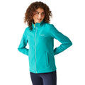 Tahoe Blue-Bleached Aqua - Lifestyle - Regatta Womens-Ladies Connie V Softshell Walking Jacket