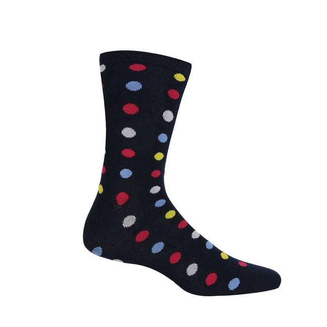 Navy-Duchess Pink - Lifestyle - Regatta Womens-Ladies Lifestyle Ankle Socks Set (Pack of 4)