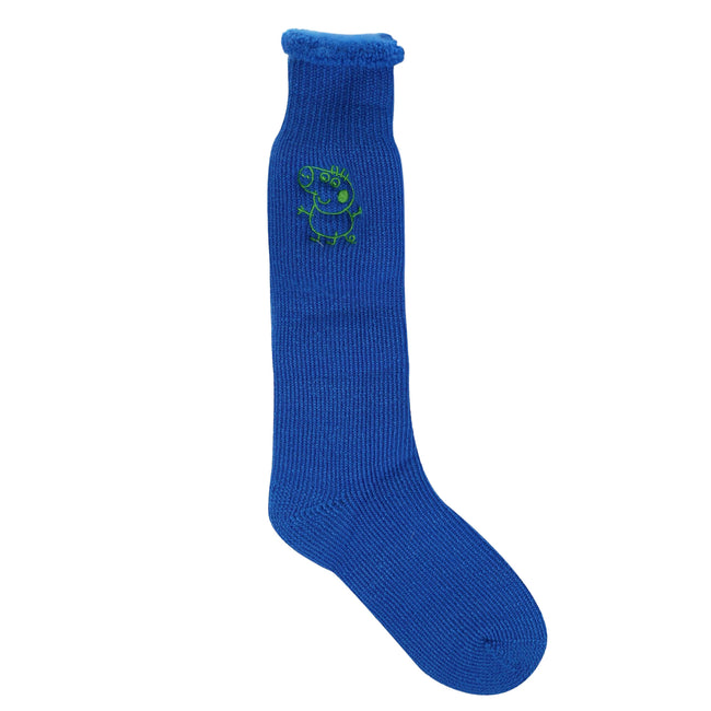 Blue - Back - Regatta Childrens-Kids Peppa Pig Boot Socks (Pack of 2)