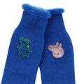 Blue - Side - Regatta Childrens-Kids Peppa Pig Boot Socks (Pack of 2)