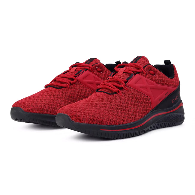 Danger Red-Black - Side - Dare 2B Mens Plyo Trainers