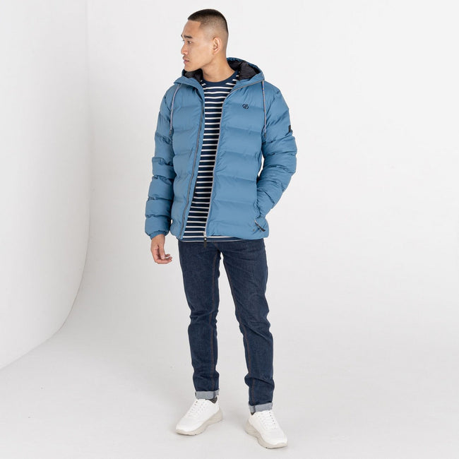 Stellar Blue - Pack Shot - Dare 2B Mens Switch Up Waterproof Puffer Jacket