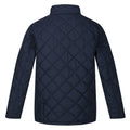 Navy - Back - Regatta Mens Londyn Quilted Insulated Jacket
