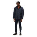 Navy - Pack Shot - Regatta Mens Londyn Quilted Insulated Jacket