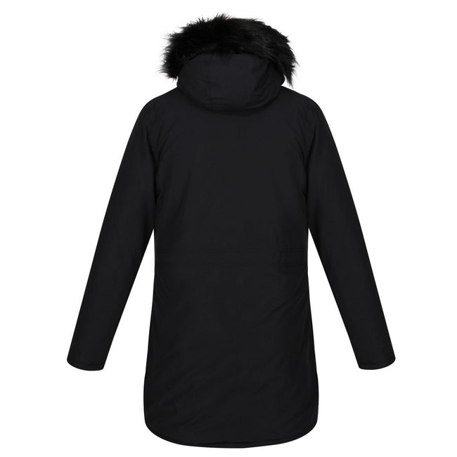 Black - Back - Regatta Womens-Ladies Voltera Heated Waterproof Jacket