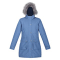 Slate Blue - Front - Regatta Womens-Ladies Voltera Heated Waterproof Jacket