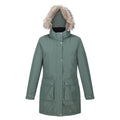 Dark Forest Green - Front - Regatta Womens-Ladies Voltera Heated Waterproof Jacket