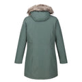 Dark Forest Green - Back - Regatta Womens-Ladies Voltera Heated Waterproof Jacket