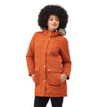 Burnt Copper - Side - Regatta Womens-Ladies Voltera Heated Waterproof Jacket