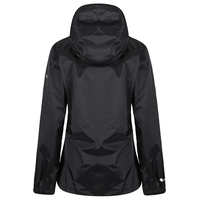 Black - Side - Regatta Professional Womens-Ladies Packaway Waterproof Jacket