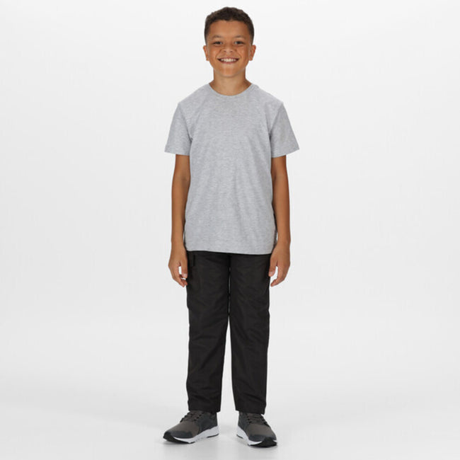 Ash - Back - Regatta Childrens-Kids Sorcer Walking Trousers