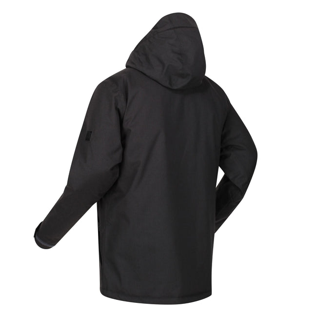 Ash - Close up - Regatta Mens Highside VI Waterproof Jacket