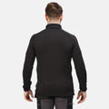 Black - Side - Regatta Professional Mens Fleece Thermal Base Layers