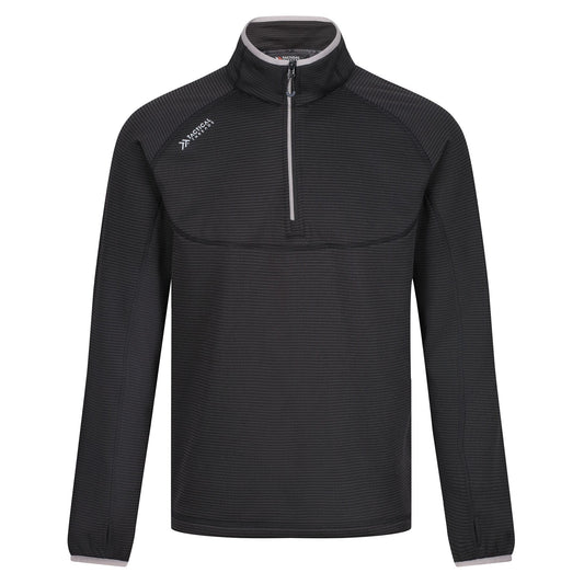 Black - Front - Regatta Professional Mens Fleece Thermal Base Layers