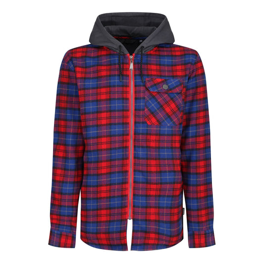 Classic Red - Front - Regatta Professional Mens Checked Jacket