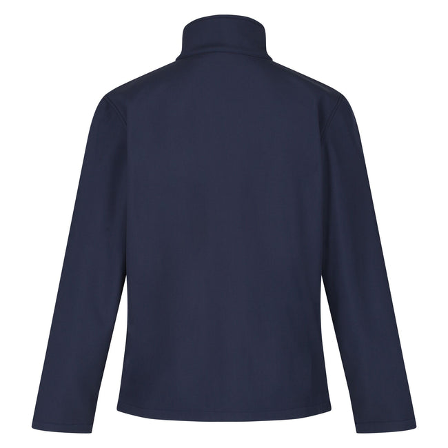 Navy - Back - Regatta Mens Cera V Wind Resistant Soft Shell Jacket
